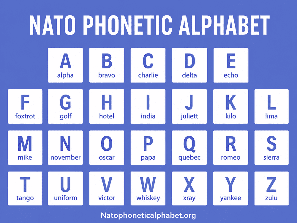 NATO Phonetic Alphabet